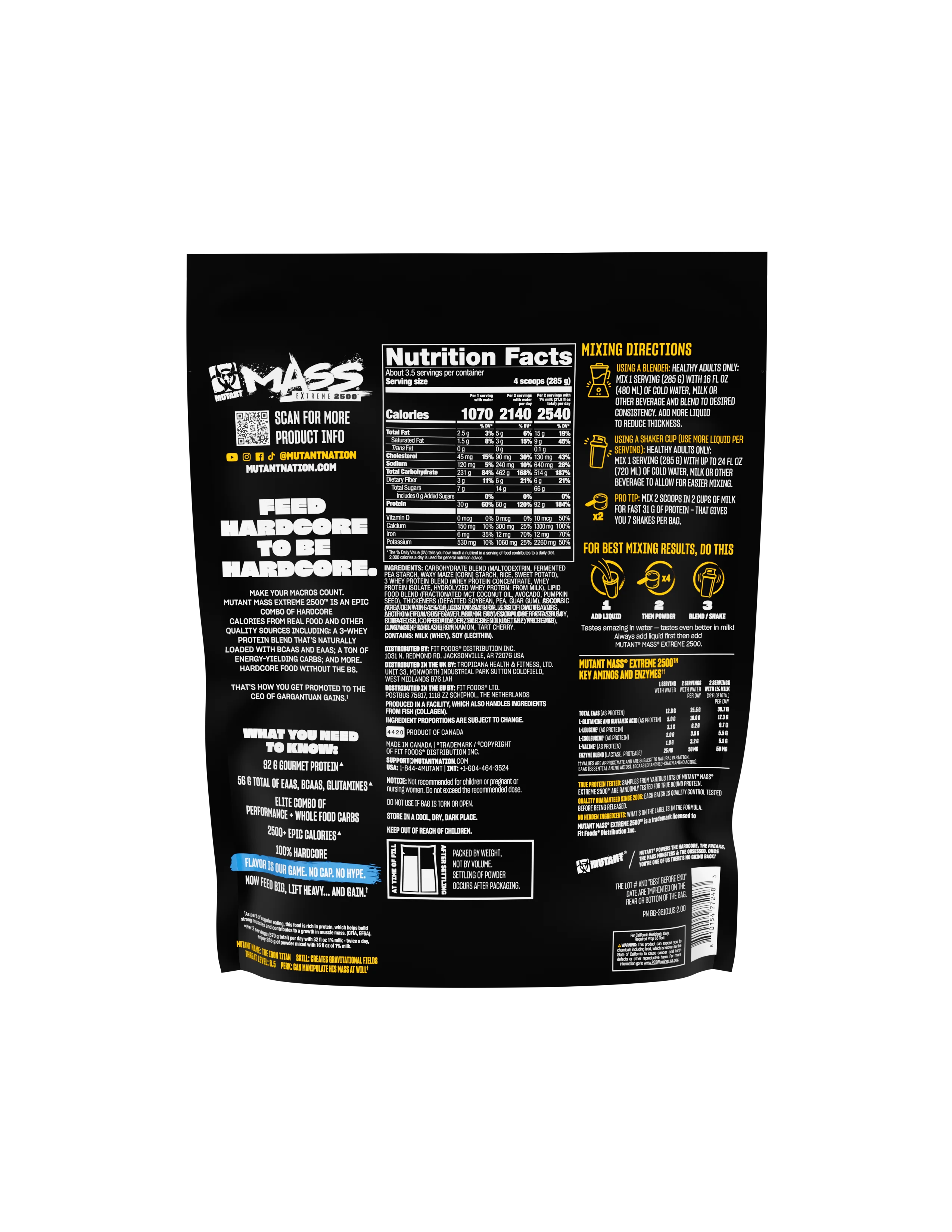 MASS® EXTREME 2500™ 2.2LB - Image 2