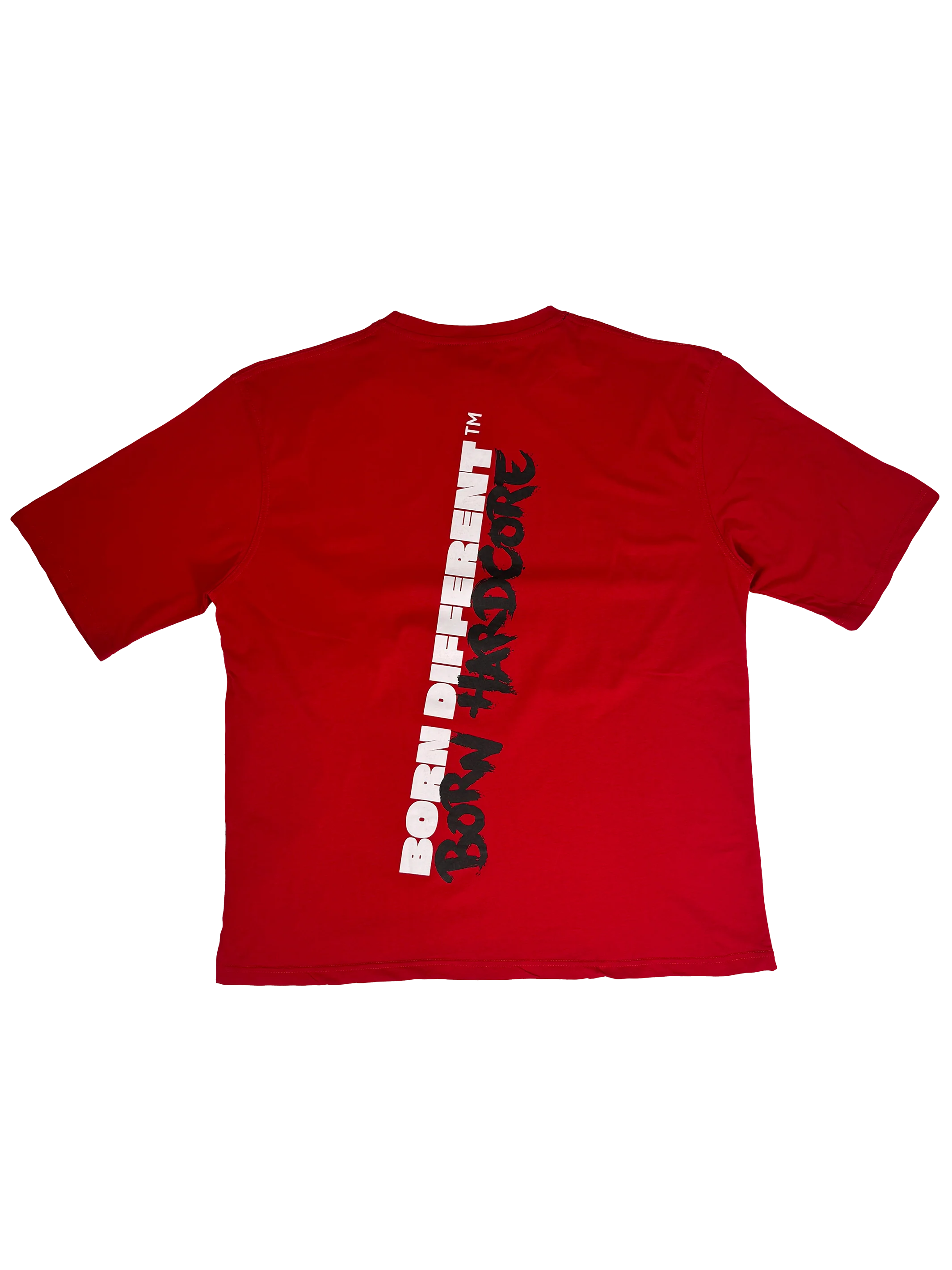 MUTANT® BORN HARDCORE BOLD OVERSIZED GYM T-SHIRT 3XL 4XL 5XL - Image 2