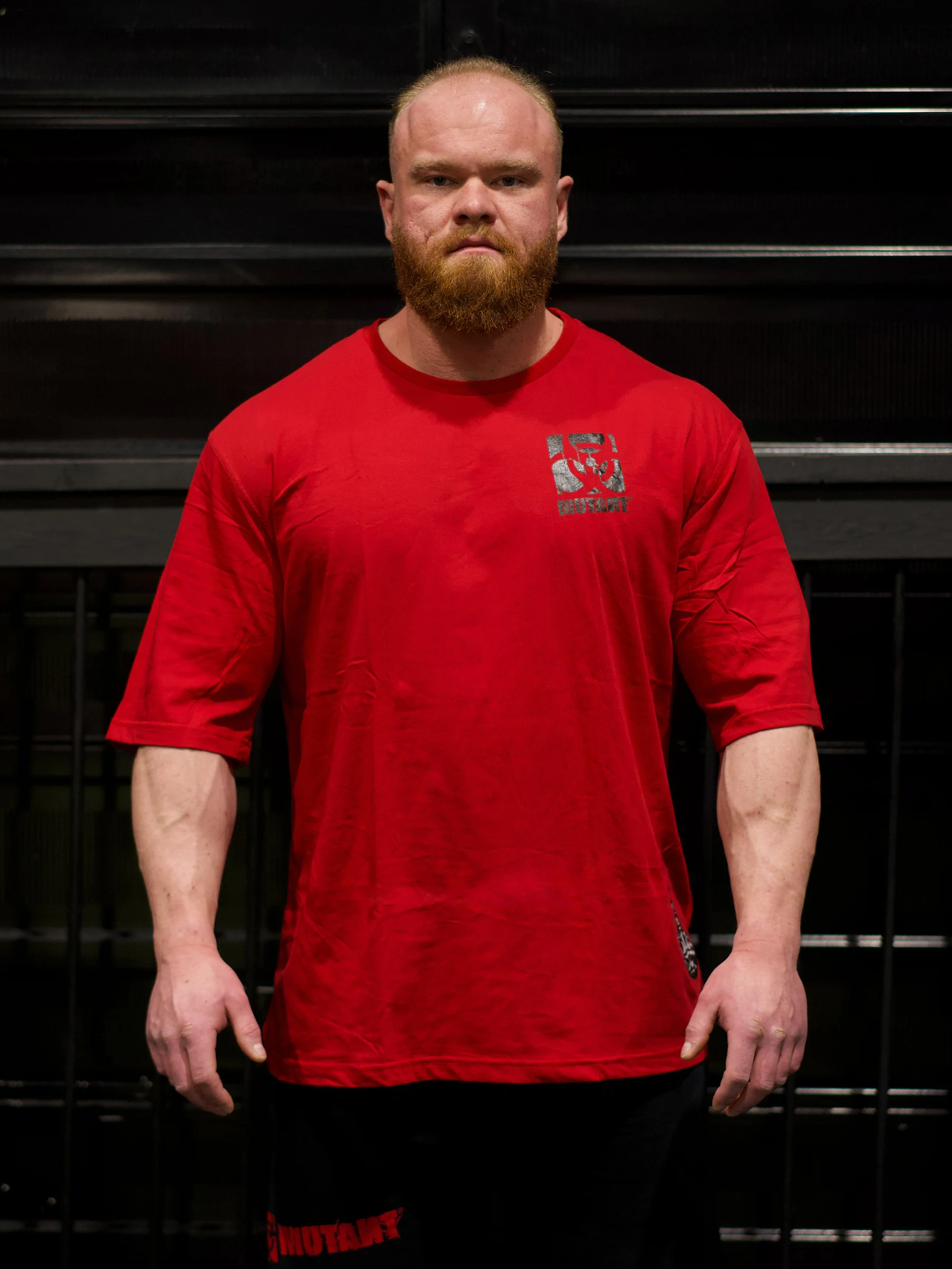MUTANT® BORN HARDCORE BOLD OVERSIZED GYM T-SHIRT 3XL 4XL 5XL - Image 3