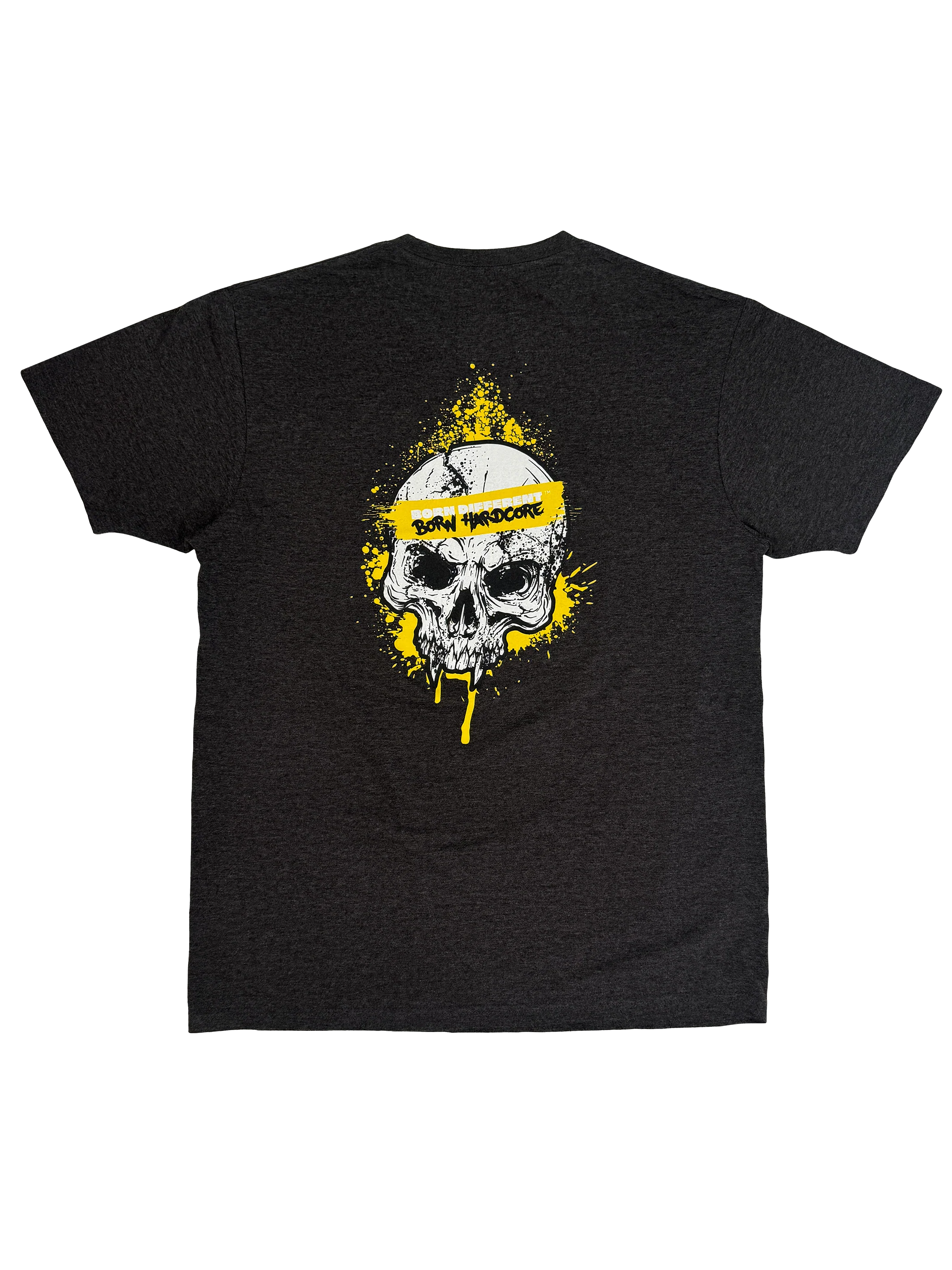 MUTANT® BORN HARDCORE SKULL GYM T-SHIRT 4XL - Image 2